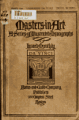 Masters in art